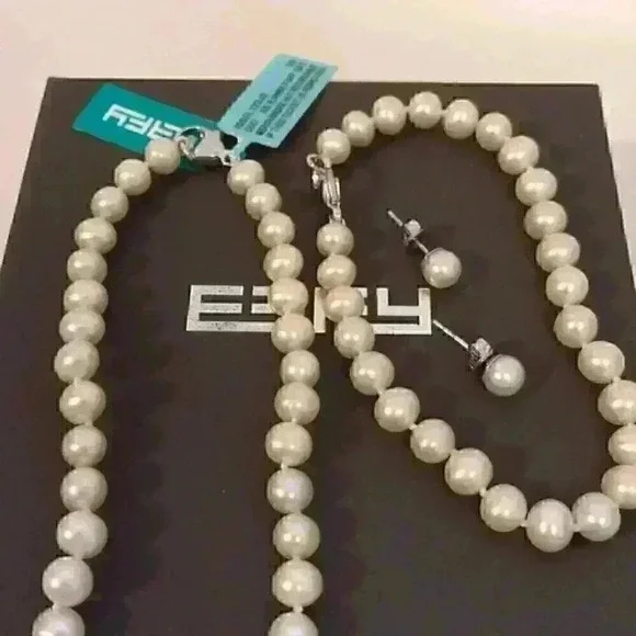 Effy Authentic New 3 Piece Pearl Set - Picture 16 of 16